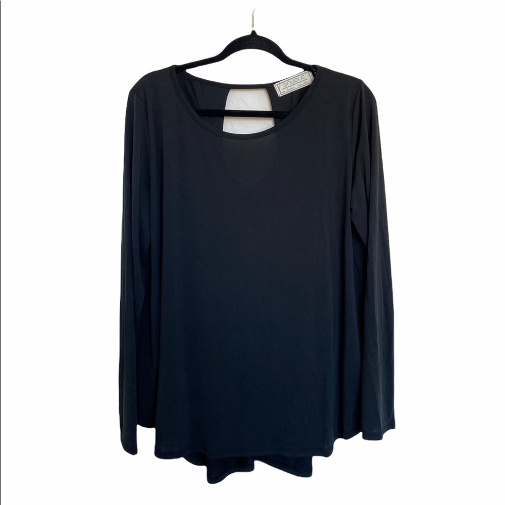 Sinuous Loose Fit Top Blouse